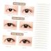 Housoutil 20 Sheets Double Eyelid Sticker Tape Makeup Tool Beauty Supplies Tool Stickers Glue- Self Adhesive Makeup Stickers Invisible Eye Stickers Cosmetic Beauty Products - Buy Online on GoSupps.com