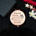 Onederful Frosted Travel Compact Pocket Makeup Mirror - Aunt Birthday Christmas Mother s Day Gift Idea - Niece Nephew-Aunt Rose Gold - Buy Online on GoSupps.com