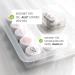 Large Stackable Sorting Box for Nail Design - Transparent Storage for Gel Crucibles & Art Supplies | Lyninails - Buy Online on GoSupps.com