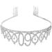 Minkissy 60th Birthday Tiara Crystal Crown Rhinestone Princess Birthday Crown Hair Accessories Happy 60th Birthday Crown Tiara for Women Ladies - Buy Online on GoSupps.com
