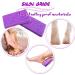 70-Piece Pedicure Exfoliator Kit: Disposable Pumice Stone, Sponge Scrubber, Callus Remover, Nail Files - Purple - Buy Online on GoSupps.com