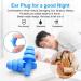 Bitefu 40pcs Silicone Earplugs - Waterproof Hearing Protection for Swimmers Sleep & Travel - 5 Colors Portable Case Included - Buy Online on GoSupps.com