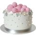 Astar n 20 pcs Light Pink Tortendeko Balls Cake Topper - Mini Balloons & Rabbit for Wedding Baby & Birthday Parties - Buy Online on GoSupps.com