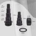 Aquaone Hose Connector 20/25/38mm | High-Quality Garden & Pool Hose Adapter | Durable One-Piece Plastic | Ideal for Ponds & Swimming Pools - Buy Online on GoSupps.com