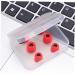 ULDIGI 12pcs Noise Reduction Ear Plugs for Work and Study - Red, 1 Count - Buy Online on GoSupps.com