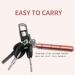 TOOKICHI 6-in-1 Ear Wax Removal Kit - Stainless Steel Ear Pick Tools with Keychain Box - Buy Online on GoSupps.com
