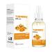 Turmeric Brightening Oil - Skin Brightening Face Essence Turmeric Drops 30ml Non Greasy Natural Facial Skin Care Essence with Dropper Facial Oil Enhancer: for Dehydrated or Dry Skin