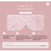 Glowiest Rose Quartz Eye Mask | 100% Real Stone for Anti-Aging Fine Lines & Puffiness Relief | Hot & Cold Therapy - Buy Online on GoSupps.com