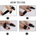 ENPAP Toe Corrector & Straightener for Valgus Pain Relief - Toe Separators & Splint Aid for Big Toe Joint, Hammer Toe - Size Large - Buy Online on GoSupps.com