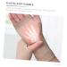 Beaupretty 2pcs Wrist Thumb Support Sleeve - Sports Compression Wrist Brace & Guard for Fitness - Elastic Support with Sweatband - 19.5x9cm - Buy Online on GoSupps.com