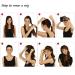 BGHJUE Synthetic Wigs for Women - Realistic Bangs & Natural Curls | Premium Wig Accessories for a Flawless Look - Buy Online on GoSupps.com