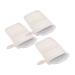 VINTORKY 3pcs Handmade Soap Storage Bag Face Soap Bath Sponges Shower Soap Holder And Acid Soap Black Flax