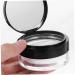 VINTORKY Powder Puff Holder Case with Puff Loose Containers Travel Cosmetic Containers Makeup Puff Pot Black - Buy Online on GoSupps.com
