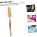 FOMIYES nail polisher cuticle drill bits nail gel drill bit gel polishing head carbide nail drill bit portable nail nail cleaner tool manicure file bits plastic sander Exfoliating - Buy Online on GoSupps.com