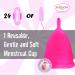 Blossom Menstrual Cup | Eco-Friendly Reusable Silicone Period Cup | Say Goodbye to Tampons - Shop Now - Buy Online on GoSupps.com