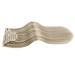 Shop Moresoo Real Hair Clip-In Extensions - Blonde & Light Brown Remy Hair 120g 50cm | Premium Quality Natural Look - Buy Online on GoSupps.com