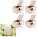 joyMerit 4Pcs Budgie Nest Box Breeding Boxes Aviary Bird Nesting With Stick - Buy Online on GoSupps.com