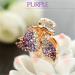 Ruihfas Sweet Cherry Bangs Clip Set- 4Pcs Mini Rhinestone Hair Claws for Women & Girls - Buy Online on GoSupps.com
