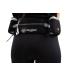 World Voyager High-quality hydration belt for runners with reflectors smartphone pocket and BPA-free water bottles. Black