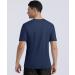 Magcomsen Men's Summer UV Shirt - Quick Dry Outdoor T-Shirt UPF 50+ for Fitness Jogging & Hiking - Dark Blue L - Buy Online on GoSupps.com