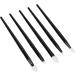 Makeup Brush Set Portable Handle 5 Pieces Silicone Brushes for Eye Shadow Lip Eyebrows Eyeliner Easy Applying Lightweight and Compact - Buy Online on GoSupps.com