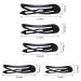 40 Piece Snap Hair Clips Set - Large Metal Nonslip Barrettes for Women and Girls - Hair Pins Hair Accessories (Black) - Sizes: 3.5 3.1 2.8 2.4 2 - Durable and Stylish - Buy Online on GoSupps.com