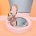 Fawziya Bling Heart Makeup Mirror 2X Magnifying - Red | Compact, Portable Beauty Mirror - Buy Online on GoSupps.com