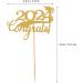 Cabilock 15pcs Graduation Cupcake Topper 2024 Congrats Cupcake Picks Class of 2024 Cupcake Insert Graduation Cupcake Decorations for 2024 Graduation Party Supplies Golden - Buy Online on GoSupps.com