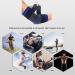 HENGZEY Dual-Binds Tennis Elbow Brace - Compression Sleeves for Tendonitis Men Women - Golfers Elbow Strap - Elbow Sleeve Weightlifting (Medium) - 1 Pair - Buy Online on GoSupps.com