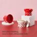 Petkit Ceramic Raised Cat Food Bowls Set - Elevated Porcelain Kitty Puppy Dishes in White and Red (2 Bowls) - Buy Online on GoSupps.com