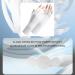 Uv Glove for Gel Manicures Breathable Uv Protection Gloves UPF50+ Fingerless Manicure Gloves for Nail Art Supplies White - Buy Online on GoSupps.com