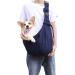 Petcute Sling Dog Carrier Bag for Small Dogs - Adjustable Padded Shoulder Strap Safety Buckle Front Pocket - Comfortable & Stylish Blue Pet Hand Spinning Carrier - Buy Online on GoSupps.com
