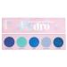 KRASH KOSMETICS KRASH KOSMETICS Mini eyEXshadow Pedro Eyeshadow Palette - 5 Tone Super Pigment Long Lasting Matte Shimmer Glitter - Dark Pastel Blue - Mirror Included - Vegan & Cruelty Free