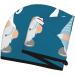 Hair Towel Wrap for Quick Drying | Towel Turban with Button | Perfect for Nurses & Doctors - Gnomes Design - Buy Online on GoSupps.com