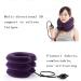 Cervical Traction Equipment Neck Traction Device Cervical Vertebra Traction Device Home Cervical Traction Cervical Vertebra Orthosis Cervical Spine Inflatable Cervical Spine Artifact To Stretch The Ce 24*27.5*18cm Purple - Buy Online on GoSupps.com