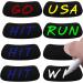 Jenleestar Kids Eye Black Stickers - 60 Pairs for Sports Fans | Breathable Eyeblack Strips for Baseball, Football, Softball, Lacrosse - Buy Online on GoSupps.com