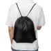 Vorspack Drawstring Backpack 10-Piece Set - Perfect for Parties, Gym, Sports, and Travel - Black - Buy Online on GoSupps.com