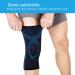Knee Support Sleeve for Sports - Elastic Compression Bandage for Volleyball Soccer Basketball | Unisex Knee Brace - Buy Online on GoSupps.com