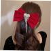 Housoutil Tassel Hair Clip Bowknot Hairpin Vintage Hair Bows Headpiece for Women Big Bow Large Hair Bow Clip Bow Hair Clips Girl Hair Bows Lip Gloss Pearlescent Miss - Buy Online on GoSupps.com