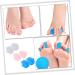 FOMIYES 30 Pcs Eversion Toe Separator Pedicure Tools Set for Correcting Bunions and Overlapping Toes - 5 Sets of Orthopedic Toe Spacers and Bunion Straightener Pads - Buy Online on GoSupps.com