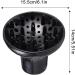 Universal Hair Diffuser - Hair Dryer Diffuser Attachment | Portable Hair Styling Appliances Hairdryer Diffuser | Frizz Free Hair Drying | Profession Blow Dryer Diffuser Adjustable | For Hair Styling black - Buy Online on GoSupps.com