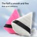 dijiusidy Makeup Sponge Face Foundation Soft Smooth Powder Puff Portable Flocking Triangular Shape Cosmetic Tool Home Dresser Room - Buy Online on GoSupps.com