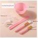 Face Mask Mixing Bowl Set Facial Mask Mixing Tool Kit Silicone Mask Bowl Stick Spatula Mask Brushes Soft Face Brushes - Buy Online on GoSupps.com