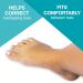 Steins Gel Toe Spacers/Separators - 15 Count Small/Medium - for Bunions, Hammertoes, Corns - Alleviates Overlapping Toes - Reduces Pain and Pressure - Clear - Buy Online on GoSupps.com