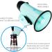 MyMealivos Portable Megaphone Bullhorn 20 Watt Power Speaker Voice/Siren Modes, Volume Control & Strap - Teal - Buy Online on GoSupps.com