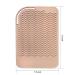 Sygile 11 x 7.5 Heat Resistant Silicone Travel Mat - Blush Pink Anti-heat Pad for Hot Styling Tools - 11x7.5 Inch - Buy Online on GoSupps.com
