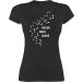 Shirtracer - Shirt Women - Gift for Dog Owners - Never Walk Alone Paw Prints 01 Black L