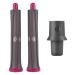 2 Pcs Long Hair Curling Barrels for Dyson Supersonic Hair Dryer Curling Attachment 1.2 inch Automatic Curling Parts with Adaptor for Multi Hair Styles Curling Barrels + Updated Version Adaptor for Dyson Supersonic Hair Dryer