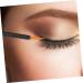 Baluue 100pcs Disposable Eyeliner Brush Practical Eyeliner Brush Curved Eyeliner Brush Facial Tool Plastic 9x6.5cm Black - Buy Online on GoSupps.com