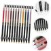 FOYTOKI 12pcs Lip Liner Eyeliner Gel Eyeliner Cosmetic Supplies Eyebrow Pencil Waterproof Makeup Tool Wood - Buy Online on GoSupps.com